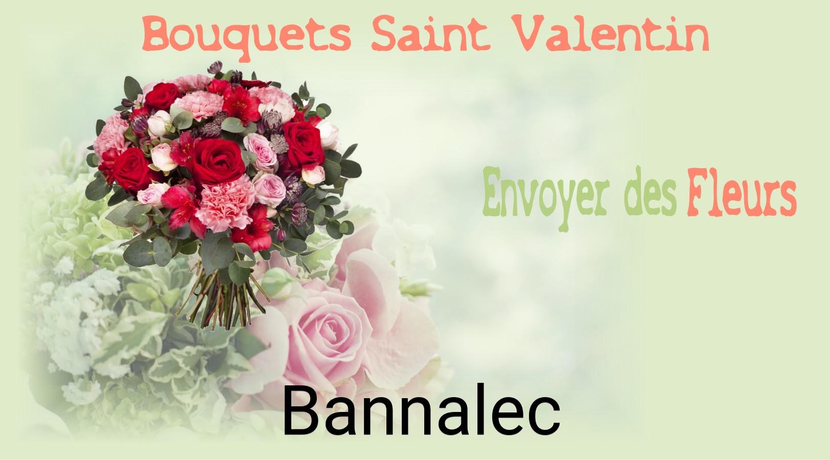 Roses de Saint-Valentin livrées à Bannalec
